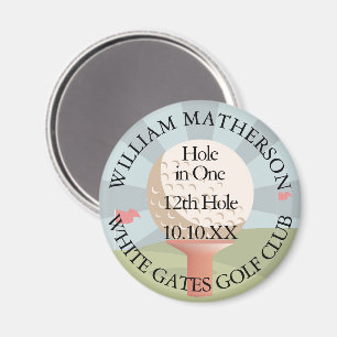 Hole in One Klassieker Persoonlijk Magneet