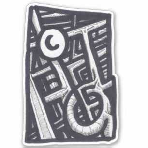 Hole in One? Sticker