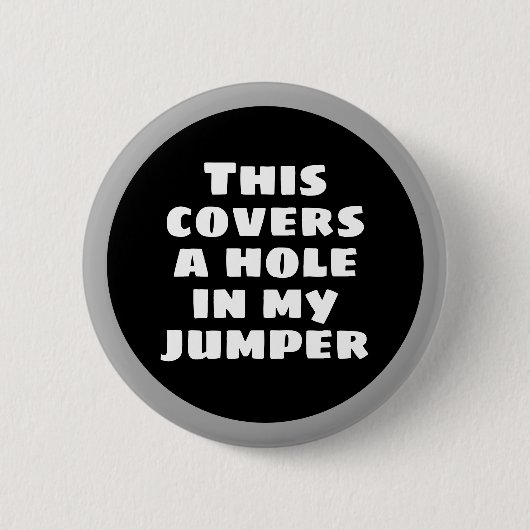 Hole Ronde Button 5,7 Cm (Voorkant)