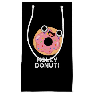 Holey Donut Funny Food Pun Klein Cadeauzakje