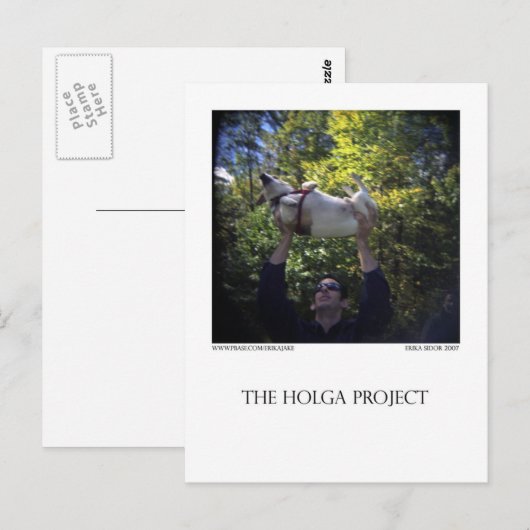 Holga briefkaart 16 (Voorkant / Achterkant)