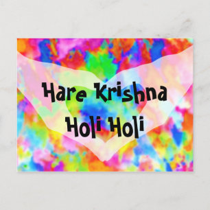 HOLI Festival of Colors en jouw ideeën Briefkaart