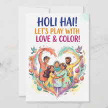 Holi Hai! Laten we spelen met Liefde & Kleur
