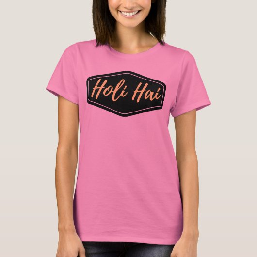 Holi Hai T-shirt (Voorkant)