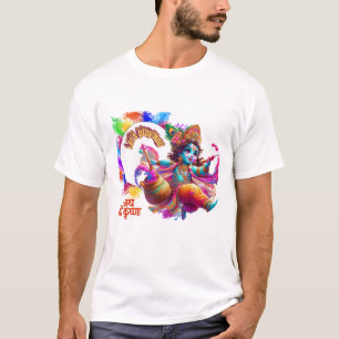 Holi met Krishna T-shirt