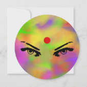 Holi poeder en ogen kaart (Achterkant)