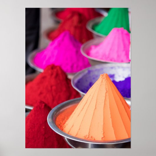 Holi-poederverf Poster (Voorkant)