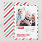 HOLIDAY AIRMAIL | HOLIDAIRE FOTOKAART FEESTDAGENKAART (Voorkant / Achterkant)