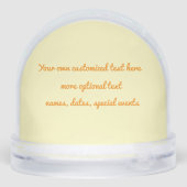 HOLIDAY ANIMATED DUCK SNEEUWBOL (Achterkant)