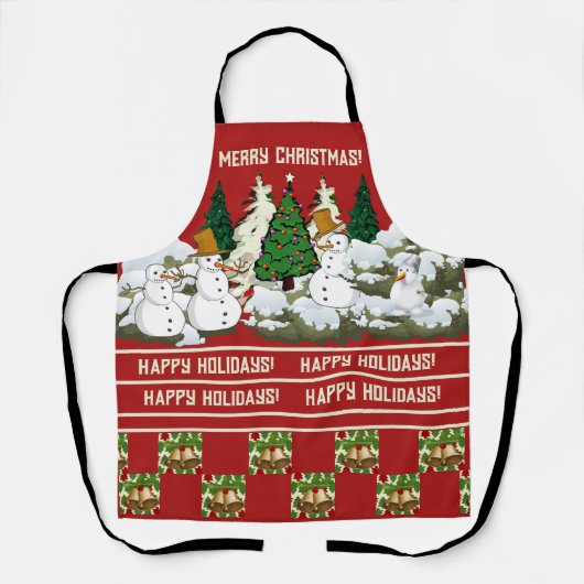 Holiday Apron Schort (Voorkant)