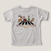 Holiday Are Back Town Santa Elf Reindeer Crosswalk (Design Verso)