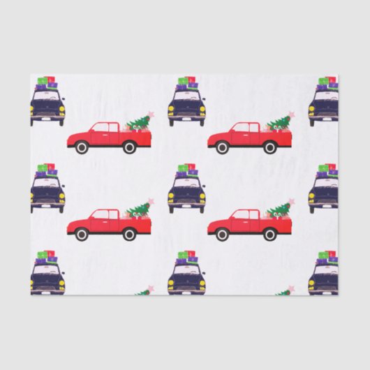 Holiday Automobile Jam Tissuepapier (Voorkant)