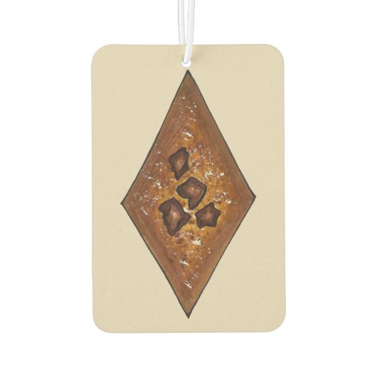 Holiday Baking Cinnamon Sand Tart Kerstkoekje Luchtverfrisser (Achterkant)