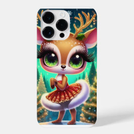 Holiday Ballet Reindeer Star iPhone 14 Pro Max Hoesje