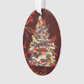Holiday Bird Tree Ornament (voorkant)