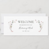 Holiday Botanical | Koptekst van het witte-zitplaa (Achterkant)