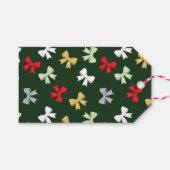 Holiday Bows Cadeaulabel (Voorkant (Horizontaal))