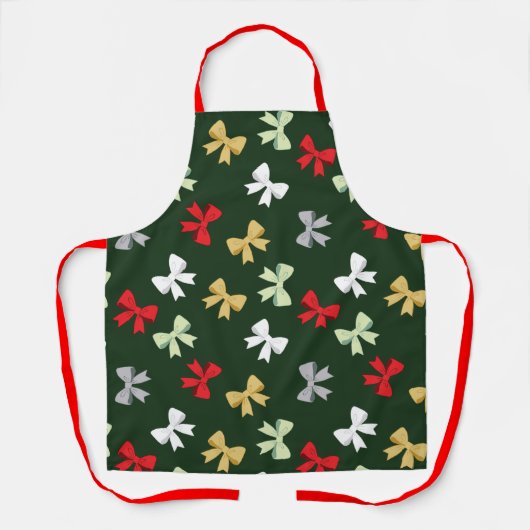 Holiday Bows Schort (Voorkant)