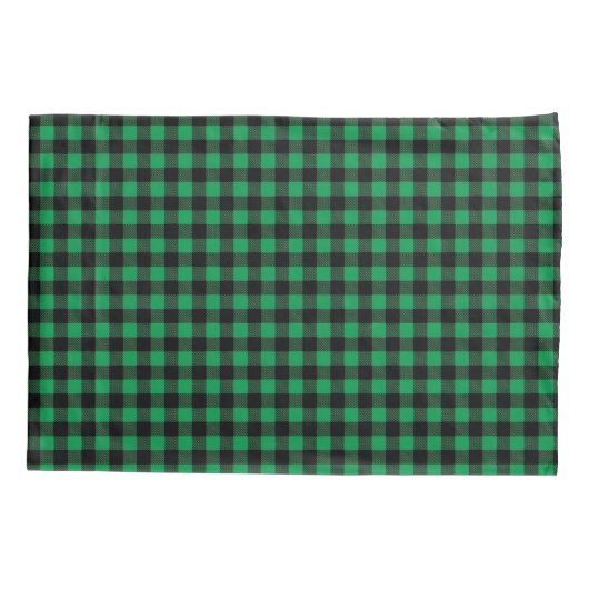 Holiday Buffalo Plaid Pillowcase Kussensloop (Achterkant)