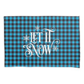 Holiday Buffalo Plaid Pillowcase Pair Kussensloop (Voorkant-Links)