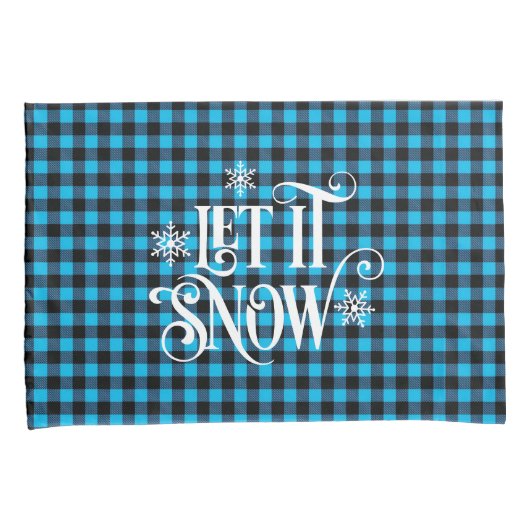 Holiday Buffalo Plaid Pillowcase Pair Kussensloop (Voorkant-Rechts)