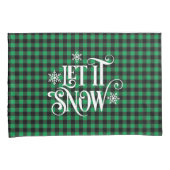 Holiday Buffalo Plaid Pillowcase Pair Kussensloop (Voorkant-Rechts)