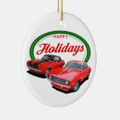Holiday Camaros Keramisch Ornament (Rechts)