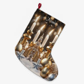 Holiday Candles Holiday Stocking Grote Kerstsok (Voorkant (Hangend))