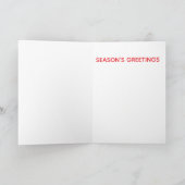 Holiday card kaart (Binnen)