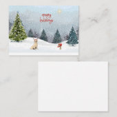 Holiday Card  Notitiekaartje (Voorkant / Achterkant)