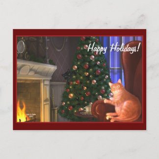 Holiday Cats Briefkaart