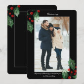 Holiday Celebration Fotokaart Feestdagenkaart (Voorkant / Achterkant)