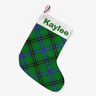 Holiday Charm Clan Henderson Tartan Kleine Kerstsok
