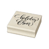 Holiday Cheer Brush Calligraphy Rubberstempel (Stempel)