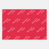 Holiday Cheer Christmas Wrapping Paper Sheets (Voorkant 3)