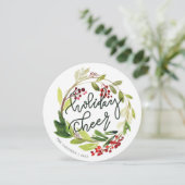 HOLIDAY CHEER FEESTDAGENKAART (Staand voorkant)