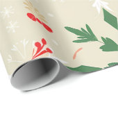 Holiday Cheer Gift Wrap Pattern Cadeaupapier (Rol Hoek)