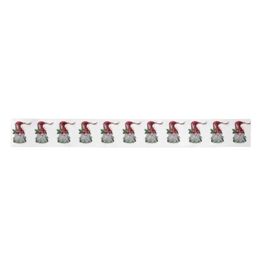 Holiday Cheer Gnome Ribbon Lint (Voorkant)