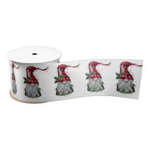 Holiday Cheer Gnome Ribbon Lint