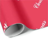 Holiday Cheer Patterned Christmas Festive Gift Cadeaupapier (Rol Hoek)