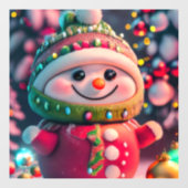 Holiday Cheer Raamsticker (Vel)