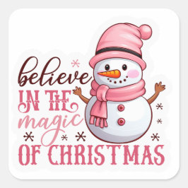 “Holiday Cheer Sticker Set – Santa, Snowman & Wint