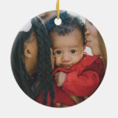 Holiday Cheer | Vakantievorming Keramisch Ornament (Achterkant)