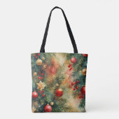 Holiday Cheer Waterverf Tas (Achterkant)