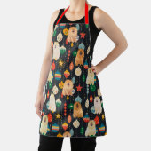 Holiday Chow Time chien tablier toiletteur chef ar (Insitu)