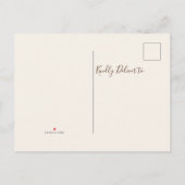 Holiday Christmas Cookie Exchange  Uitnodiging Briefkaart (Achterkant)