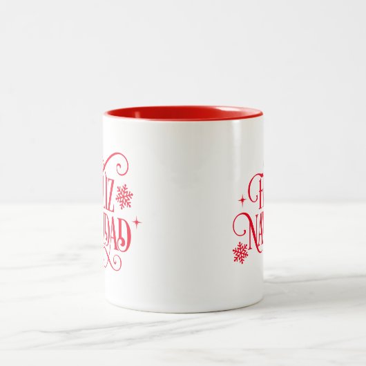 Holiday Coffee Mug Tweekleurige Koffiemok (Center)