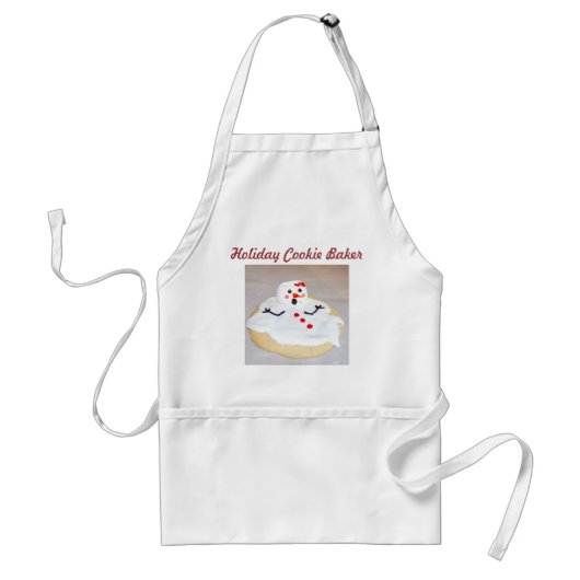 Holiday Cookie Baker Standaard Schort (Voorkant)