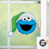 Holiday Cookie Monster Raamsticker (Huis)