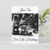 "HOLIDAY CRAFTS" IN EEN INVITATIE VAN EEN PARTIJ " KAART (Staand voorkant)